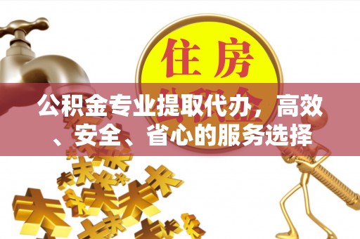 攸县公积金专业提取代办，高效、安全、省心的服务选择