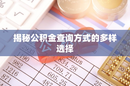 攸县揭秘公积金查询方式的多样选择